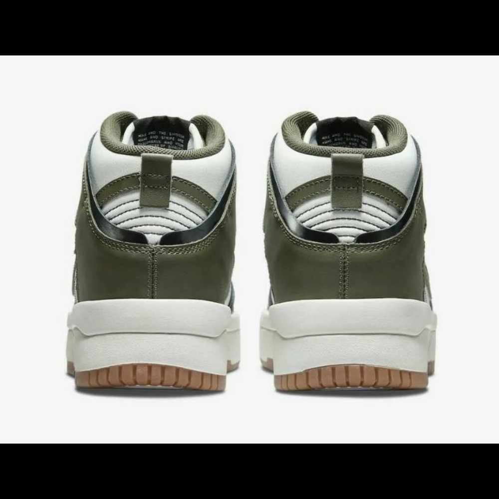 NIKE Dunk High Up ‘Cargo Khaki’ Women’s Size 7.5 DH3718-103 New Without Box - Picture 5 of 6